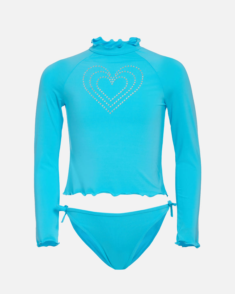 Love Shack Libations - Green Trees - Women's Technical Rash Guard with UV protection S