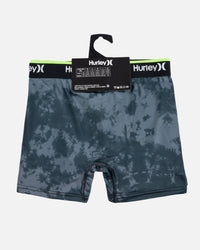 New! HURLEY Big Boy's XL (18-20) Performance Boxer Briefs Underwear 2 Pack  Black