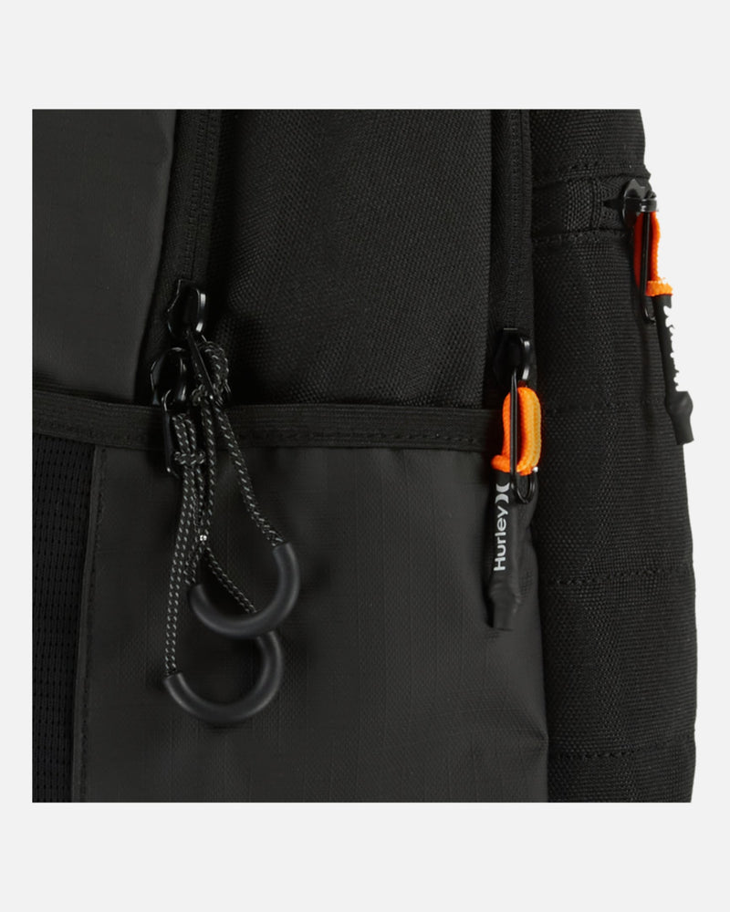 Buy Hurley men brand logo backpack 38 l x 46 h x 11 w cm orange