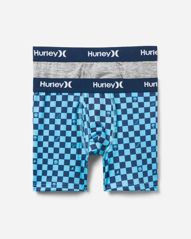 Hurley Boys One And Only Basic Boxer Briefs 2 Pk.