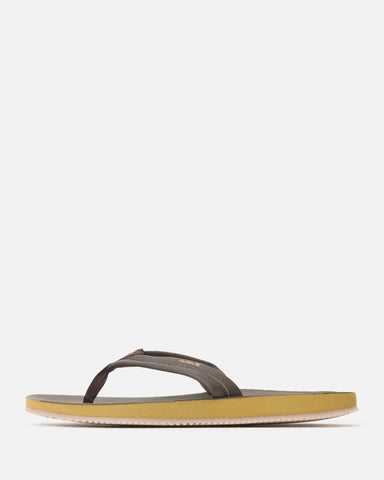 old khaki men's flip flops