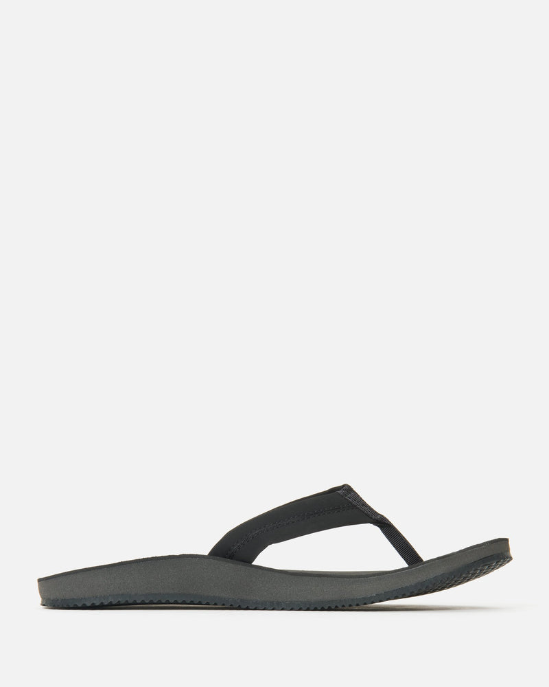 lunar black sandals