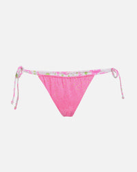 Somedays Lovin Paisley Heat Strappy Bikini Bottom Pink IW16S1198B - Free  Shipping at Largo Drive