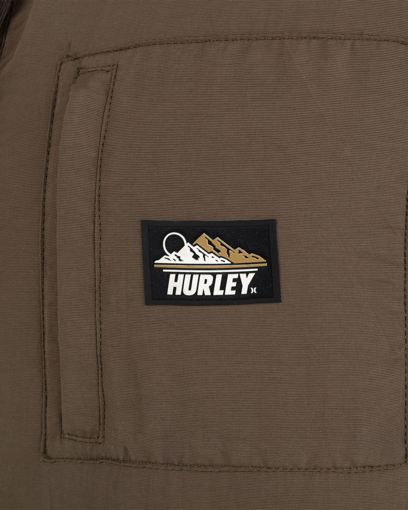 Olive - Huron Burrito Full Zip Jacket | Hurley