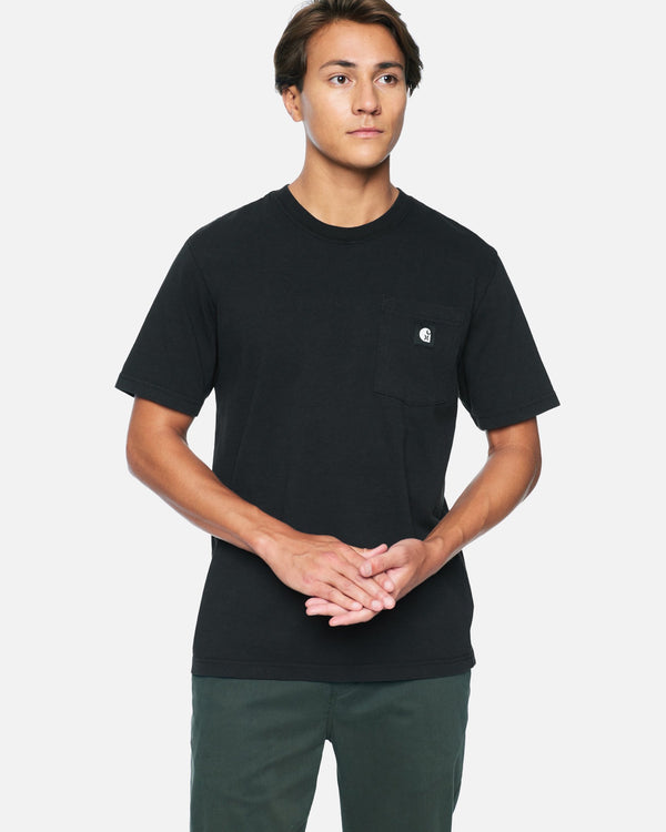 BLACK - Carhartt BFY Pocket Short Sleeve T-Shirt | Hurley