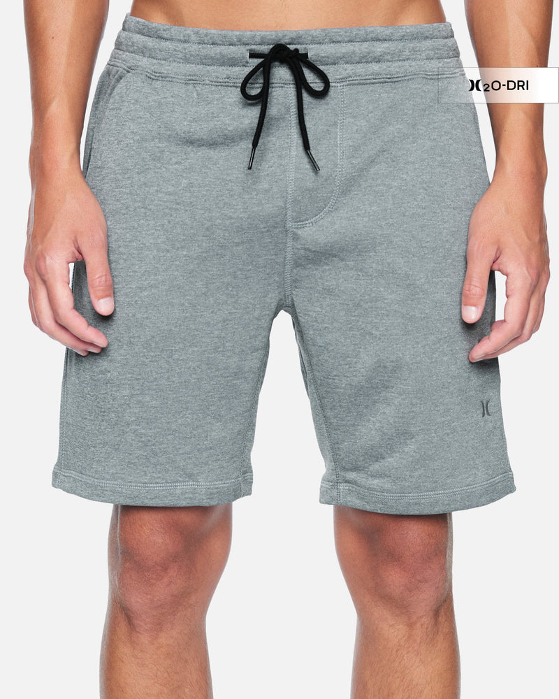 COOL GREY - H2O-DRI Disperse Fleece Short