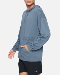 Lazy Oaf Snow Mountain Zip Fleece Sweatshirt in Blue for Men