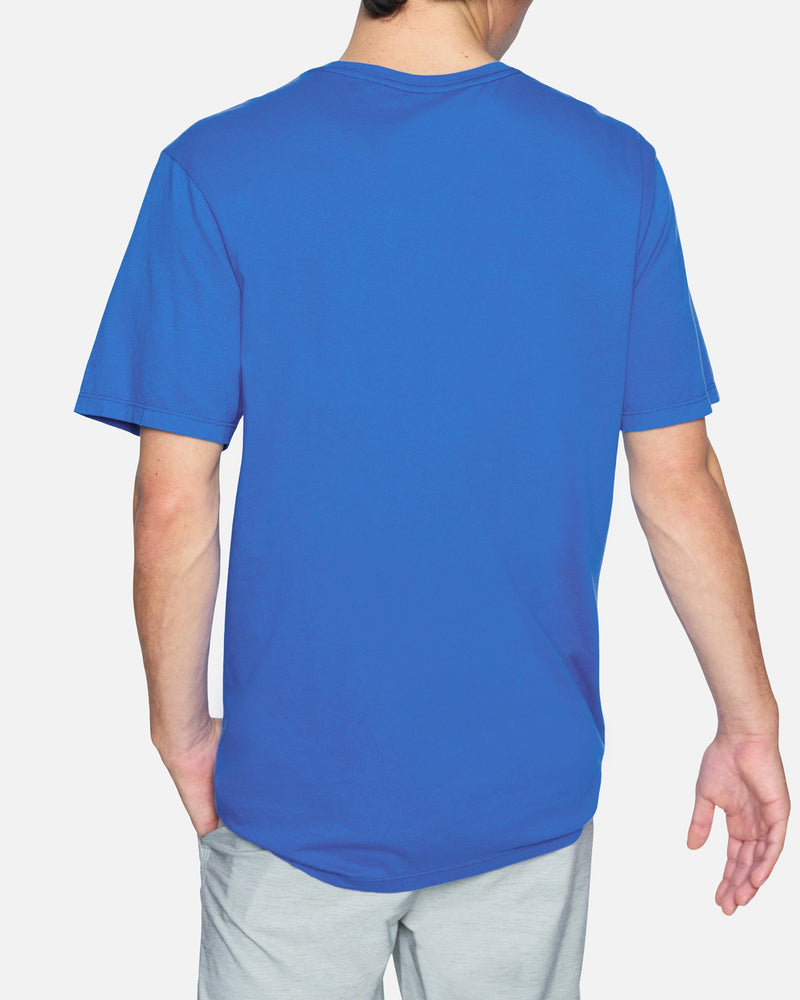SIGNAL BLUE Sleeve Everyday Only Short - Washed Hurley | One T-Shirt and Solid