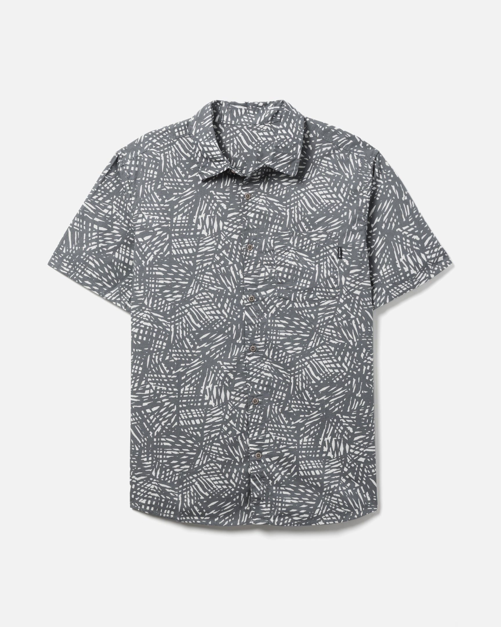 Smoke Grey - Organic Palmier Shirt | Hurley