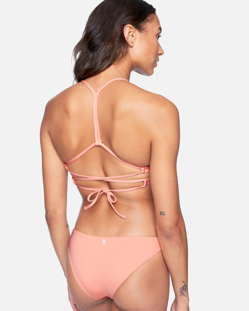 Peach Melon - Solid Moderate Bikini Bottom