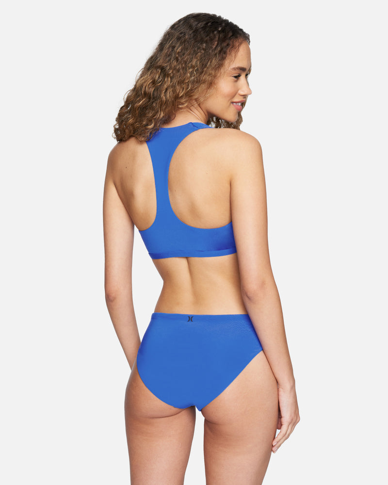 Blue Streaks V-Top Bralette – Heat Swimwear