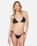 Women Cosmic Reversible Cheeky Side Tie Bikini Bottom, Size Medium