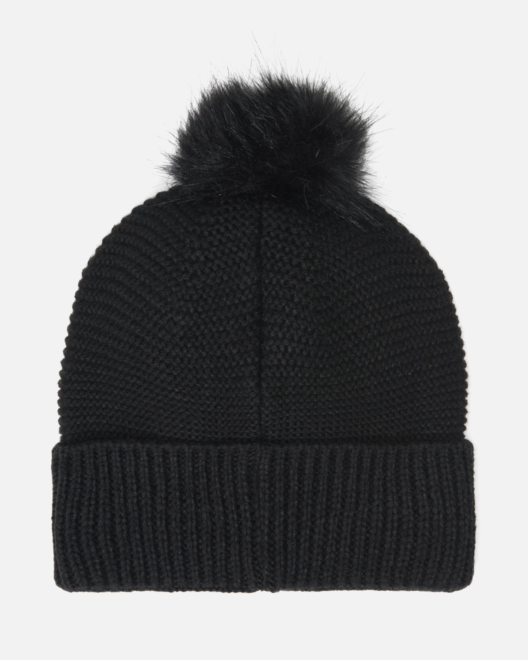 BEANIE CUFFED UNISEX - Bonnet - obsidian