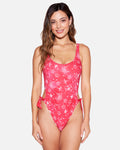 Women Star Struck Cheeky One Piece, Size Medium