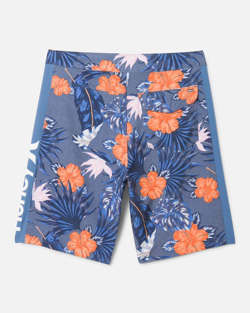 Medium Blue - Essential Hibiscus Boardshort 20 | Hurley