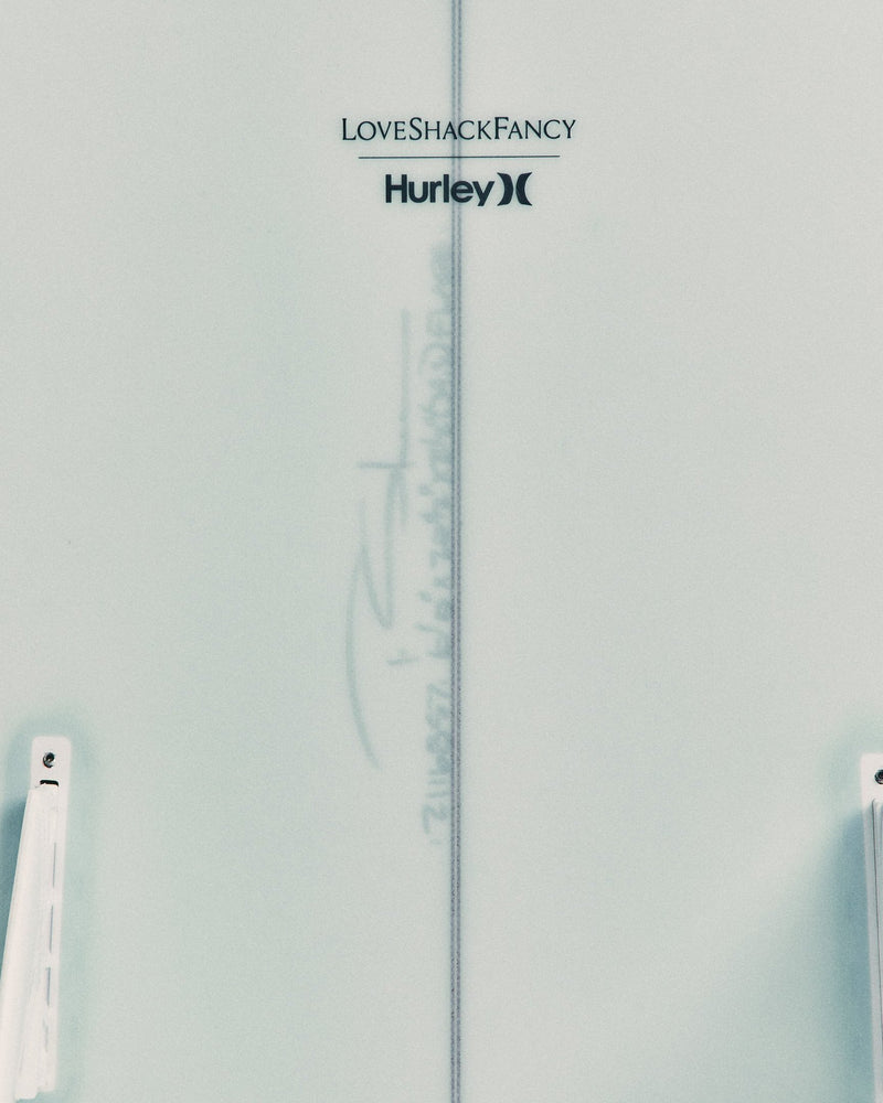 WIN A LIMITED EDITION LOVESHACKFANCY X HURLEY SURFBOARD