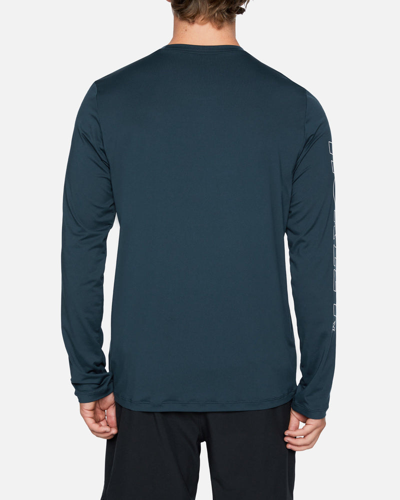 Armory Navy - H2O-Dri Easton Fastlane UPF Long Sleeve Surf T-Shirt