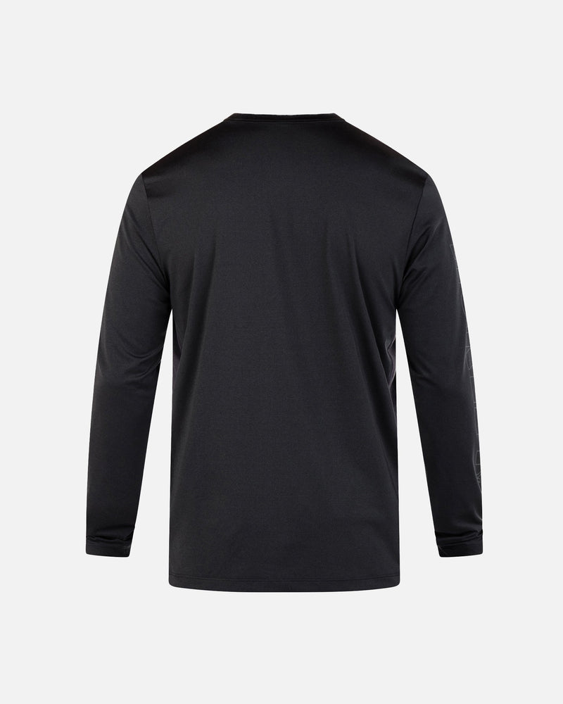 Black Heather - H2O-DRI EASTON UPF LONG SLEEVE TOP | Hurley