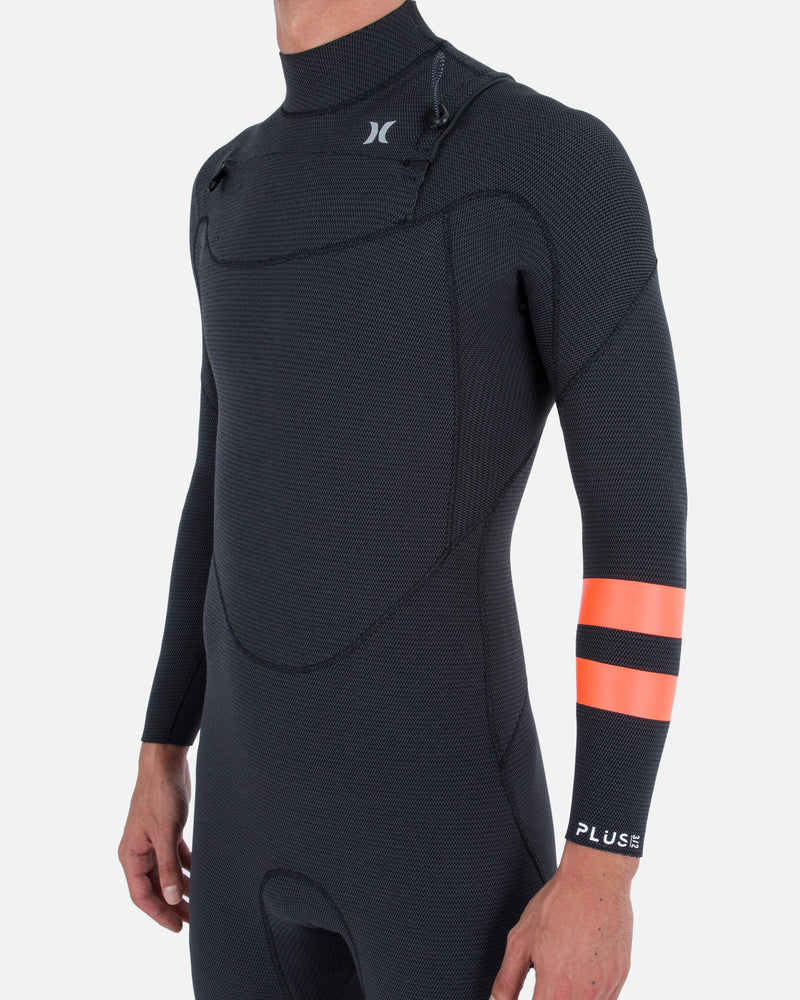 Black/Graphite - Mens Advantage Plus 4/3MM Fullsuit | Hurley