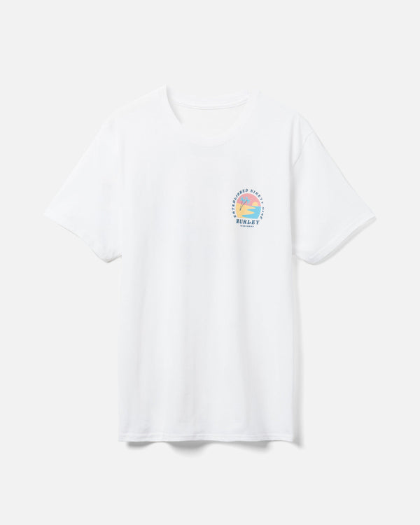 off white thick cotton Christof t-shirt with agnès b. logo