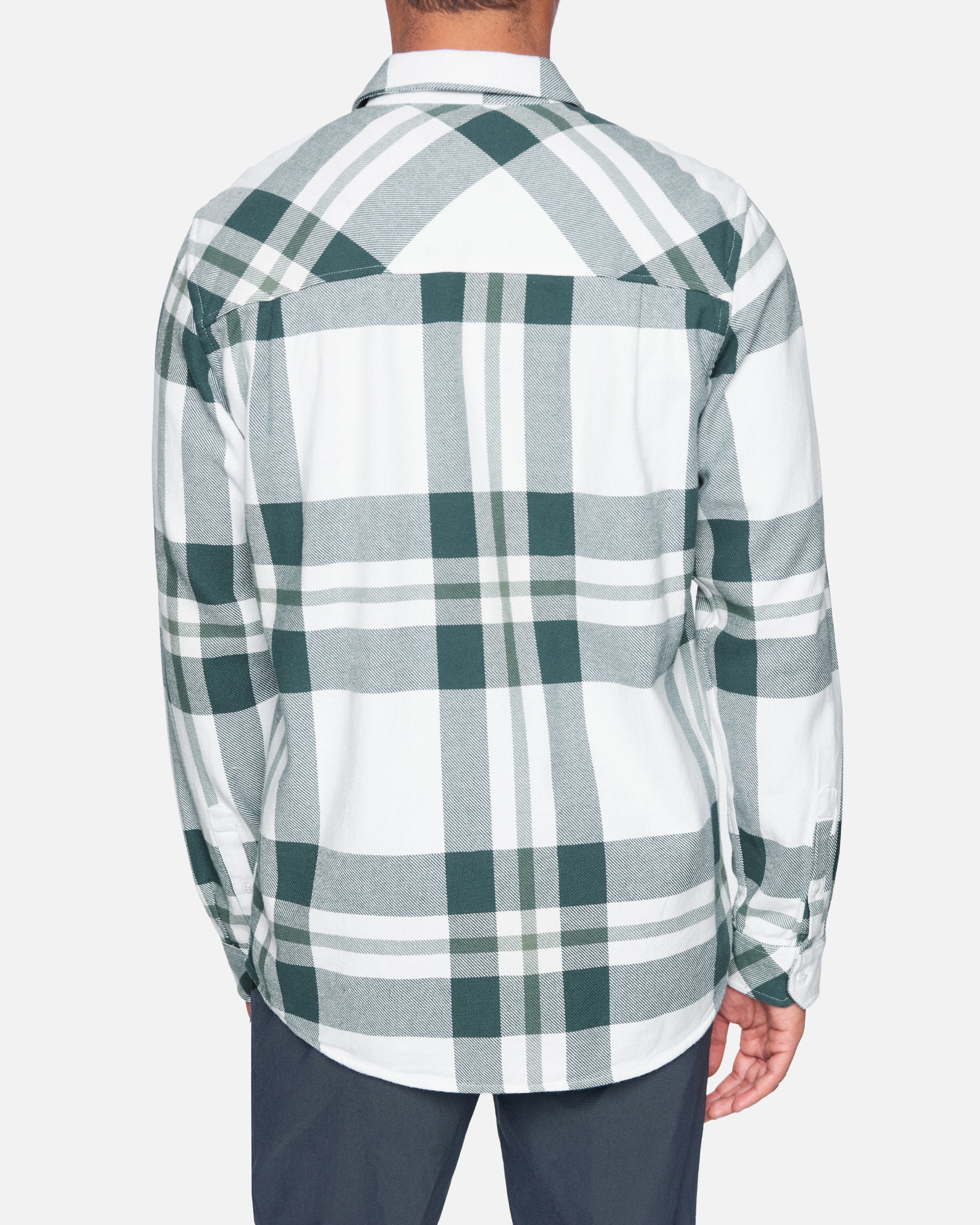 Shirt long sleeve men - Santa cruz shorline flannel