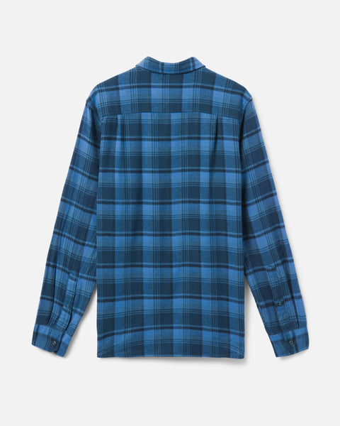 Armored Navy - Portland Organic Flannel Shirt | Hurley