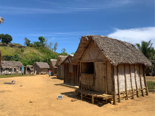Dorf in Madagaskar mit Fairtrade Edelsteinen