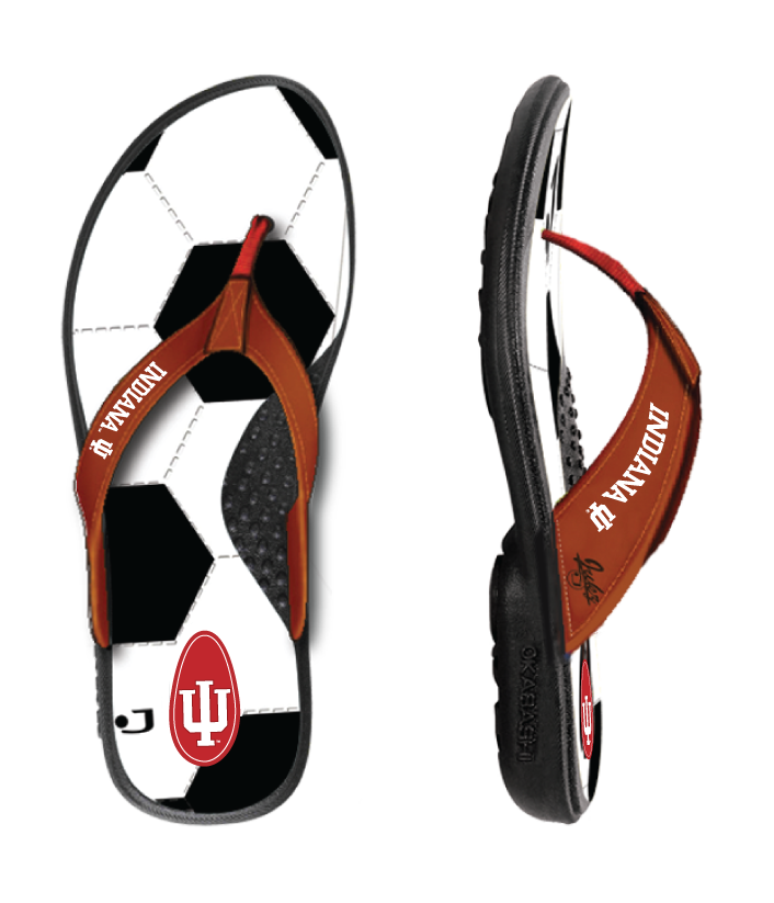 soccer flip flops