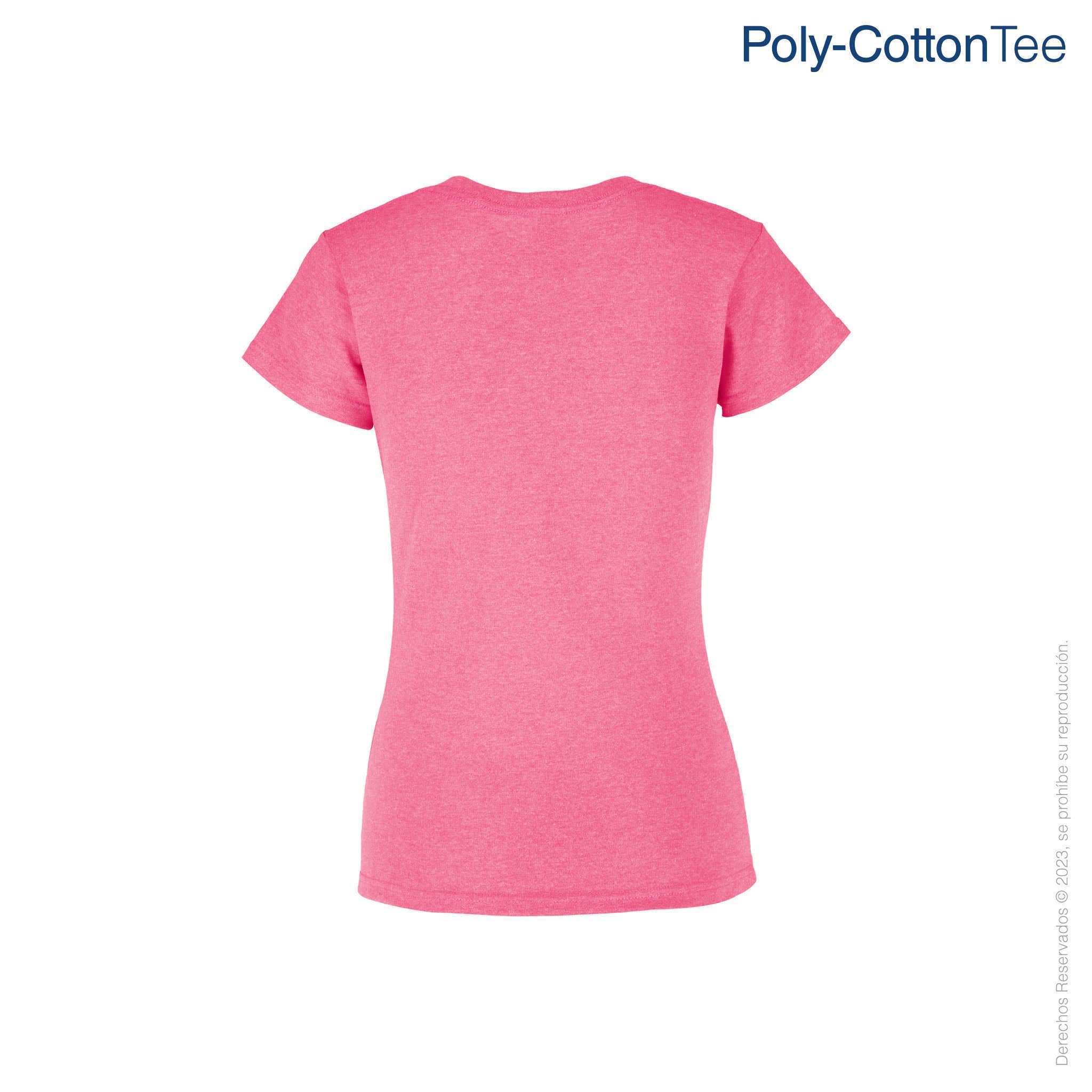 Women's V-Neck Short Sleeve Silhouette T-Shirt · 50% Cotton 50% Polyes –  Yazbek®