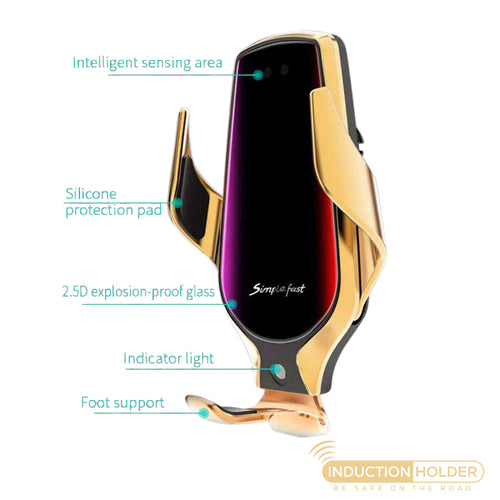 Induction Holder - Wireless charging for your car