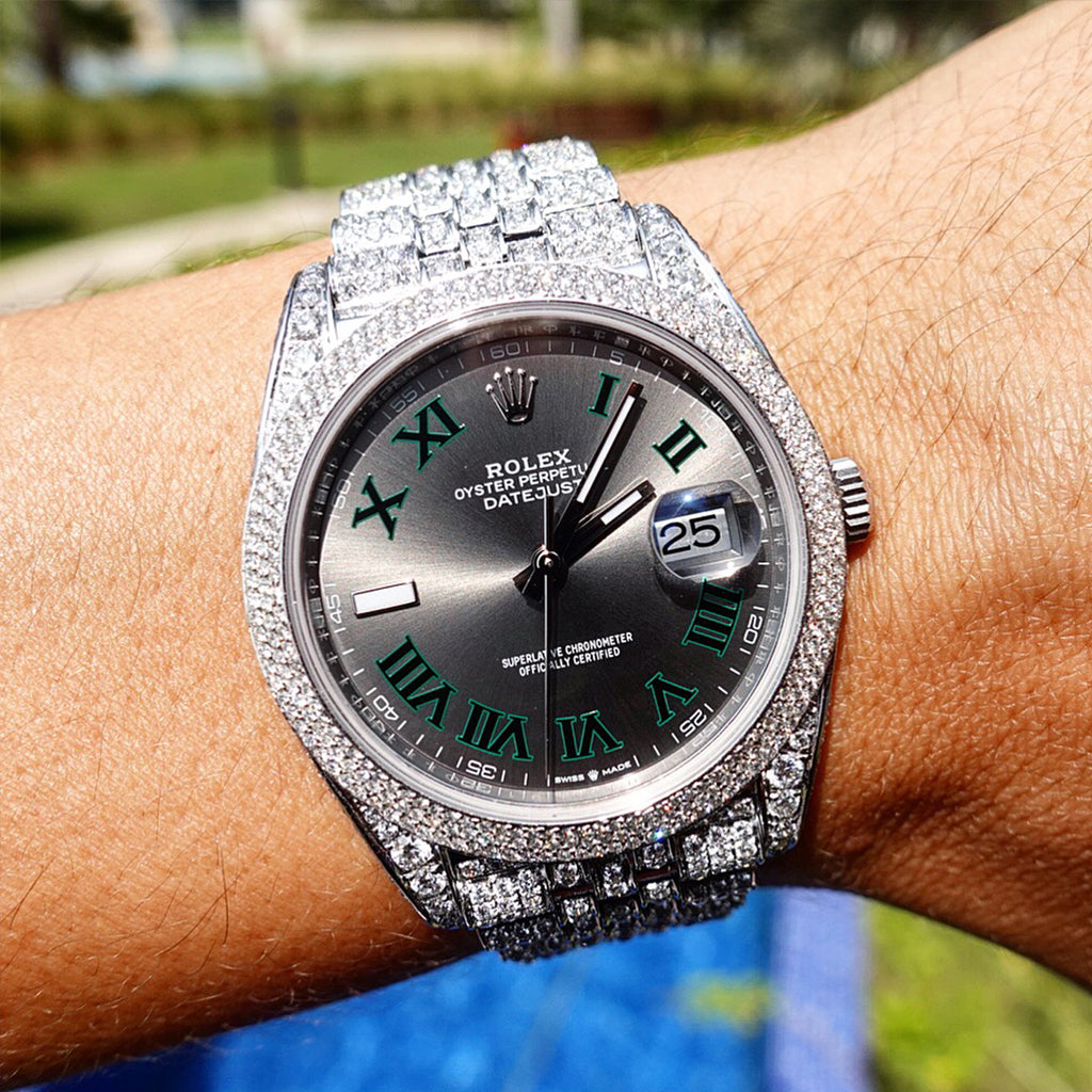 diamond datejust rolex