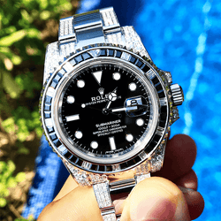 submariner with diamonds