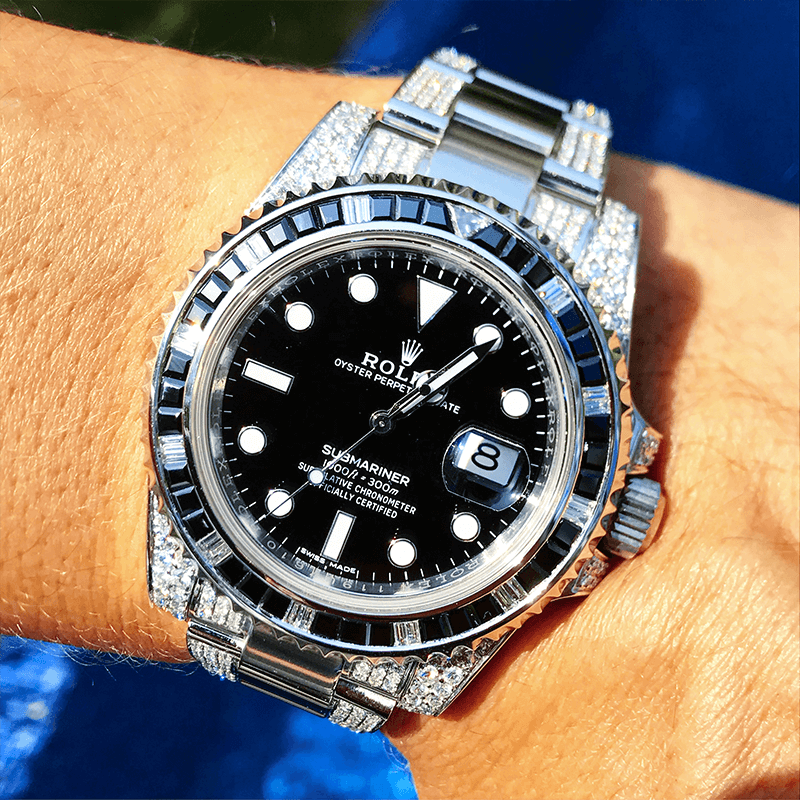 rolex black onyx