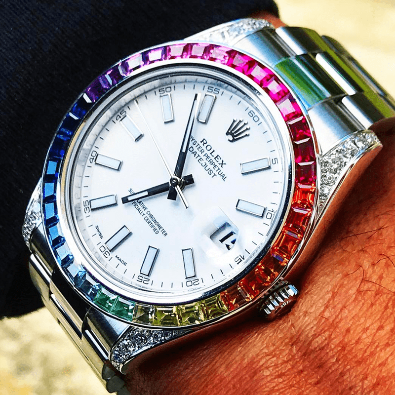 rainbow datejust