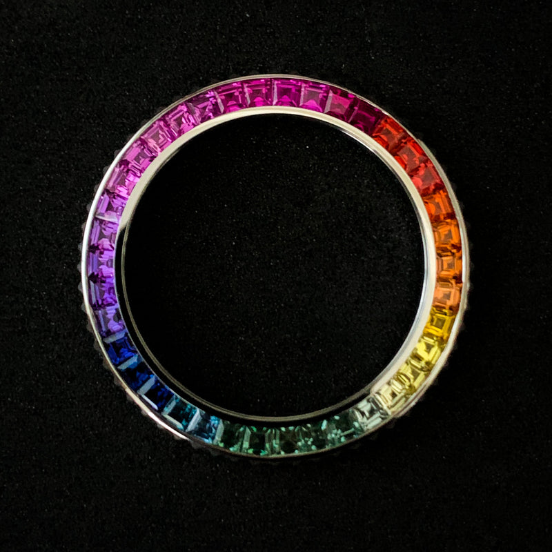 rainbow bezel