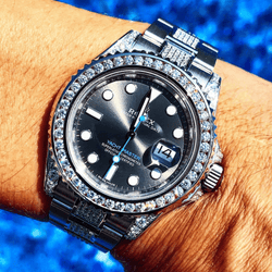 rolex yacht master diamond bezel