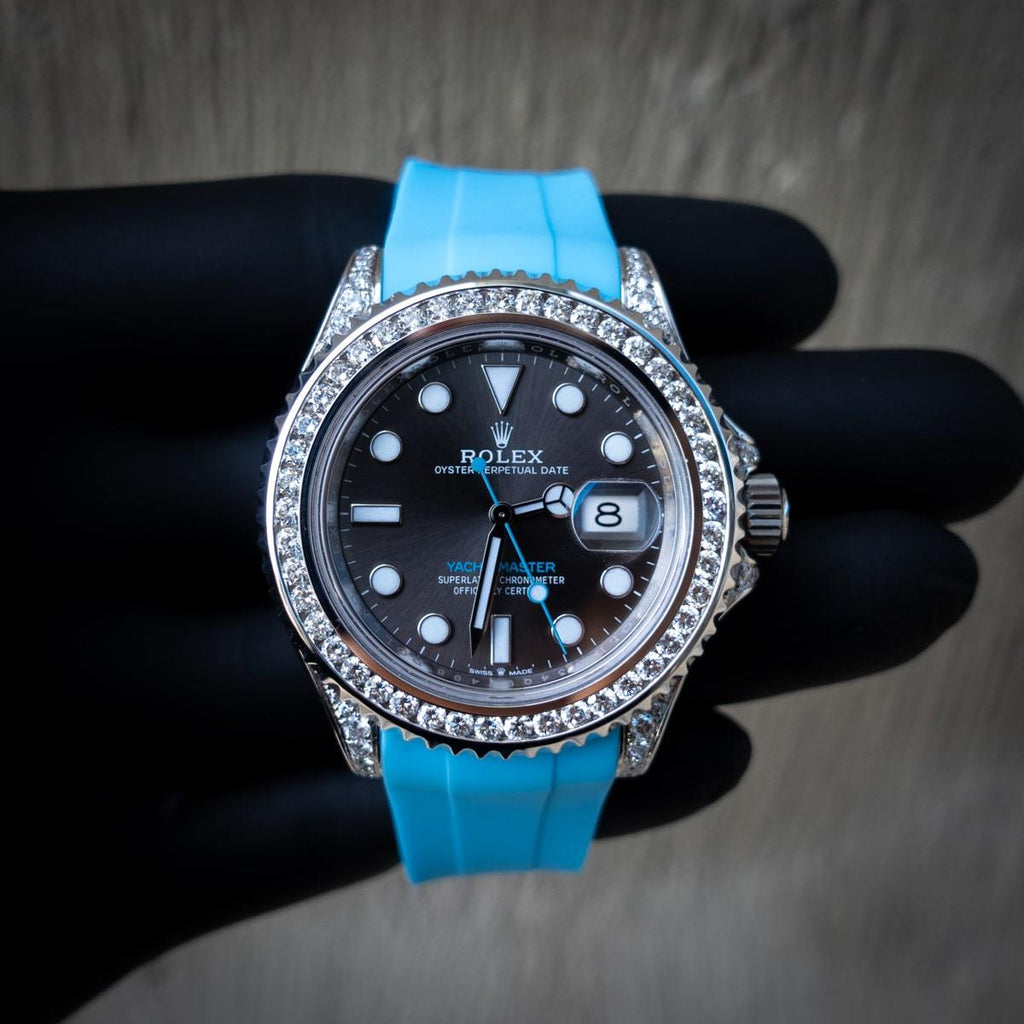 yacht master 40 rhodium