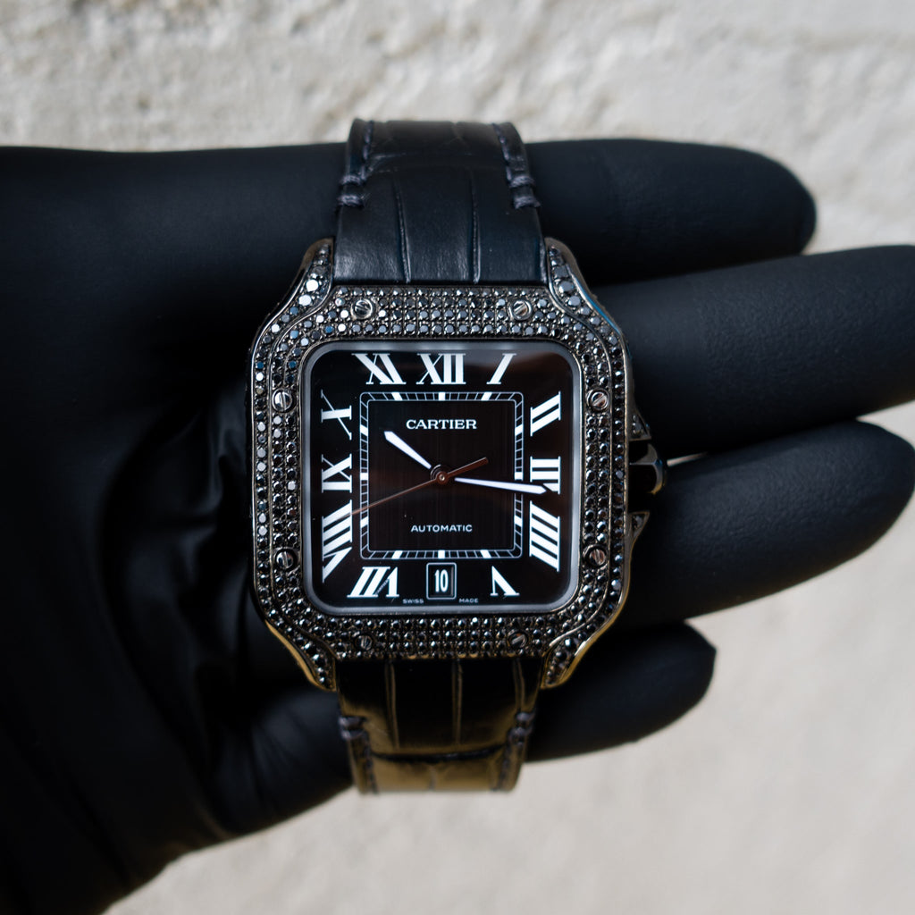 cartier black watch