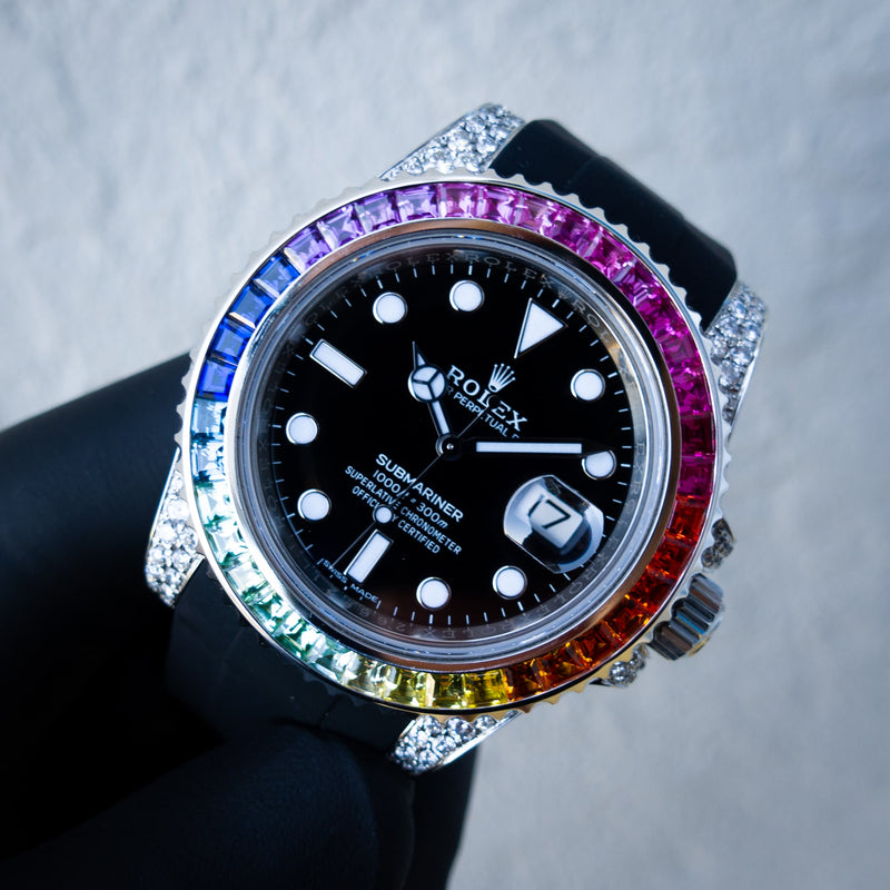 rolex submariner black diamond