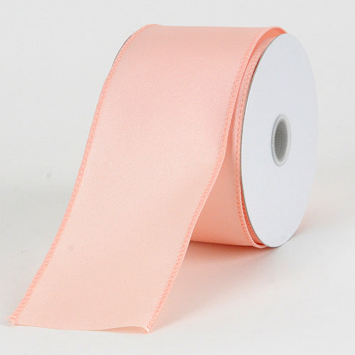 blush satin ribbon