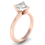 Classic Heart Shaped Diamond Solitaire Engagement Ring