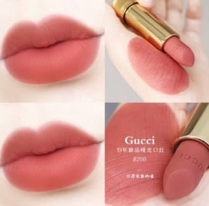 gucci lipstick matte 208