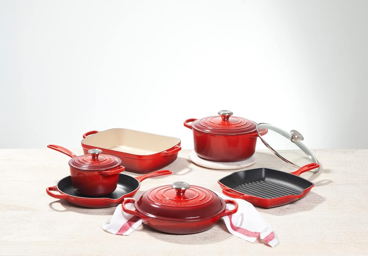 Le Creuset cookware set