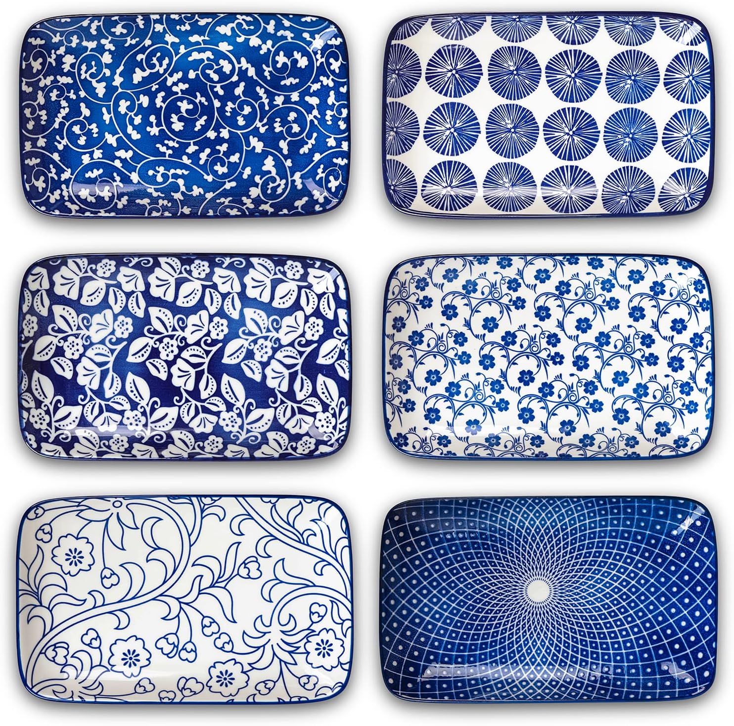 Selamica Ceramic Rectangular Serving Plates