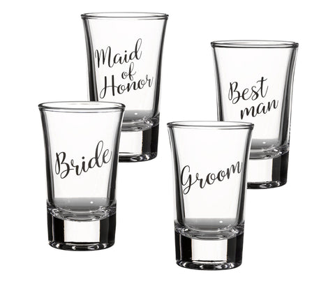 Heart Knot Shot Glass -  - Glass Etching Supplies