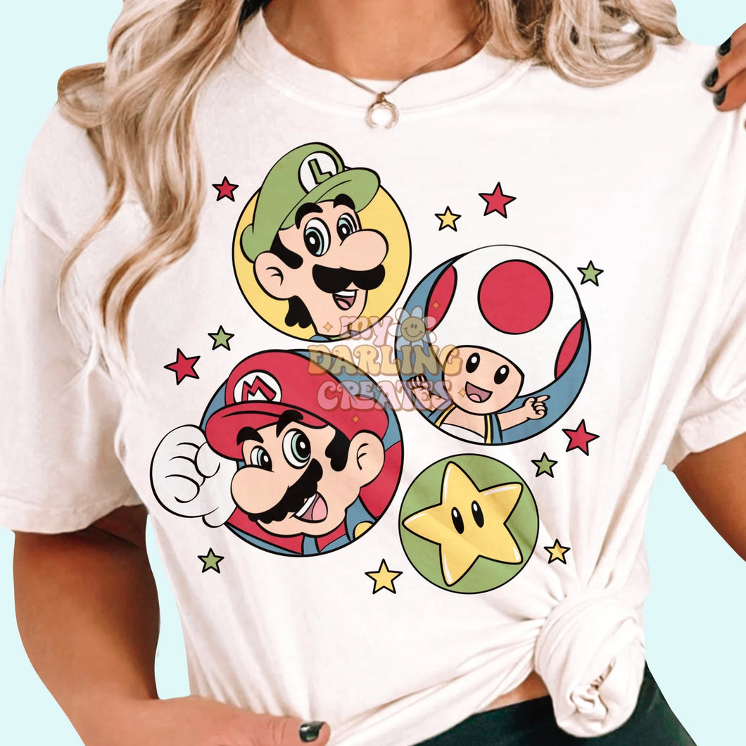 HTV transfer MYDC Mario game – Glitter Girl Supply