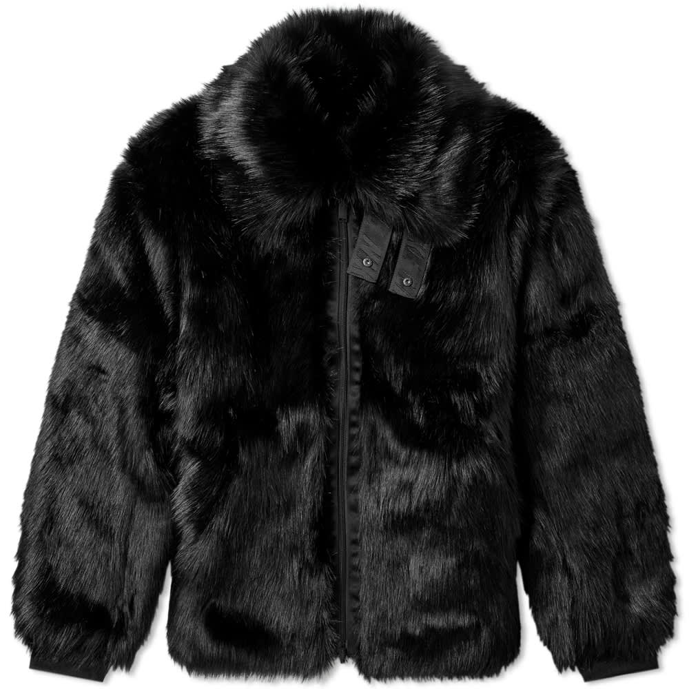 nike coat with fur