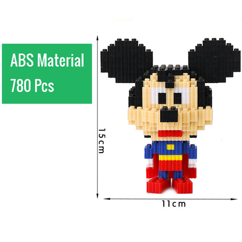 mickey mouse building blocks