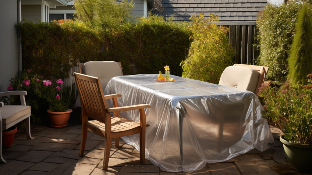 Beat the Rain: How to Prevent Water Pooling on Your Patio Furniture Co –  F&J Outdoors