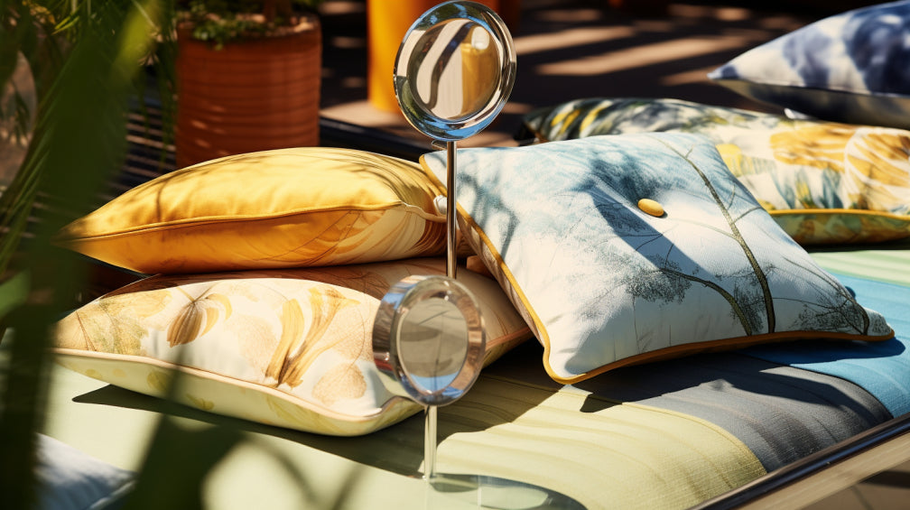 Fade resistant outdoor cushions on sale